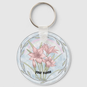 Lilies  key ring