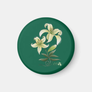 Lilies Magnet