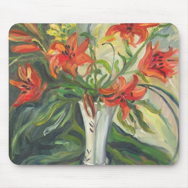 Lilies Mouse Mat (Front)