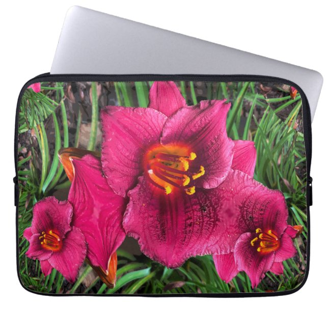 Lilies of Love.... Laptop Sleeve (Front)