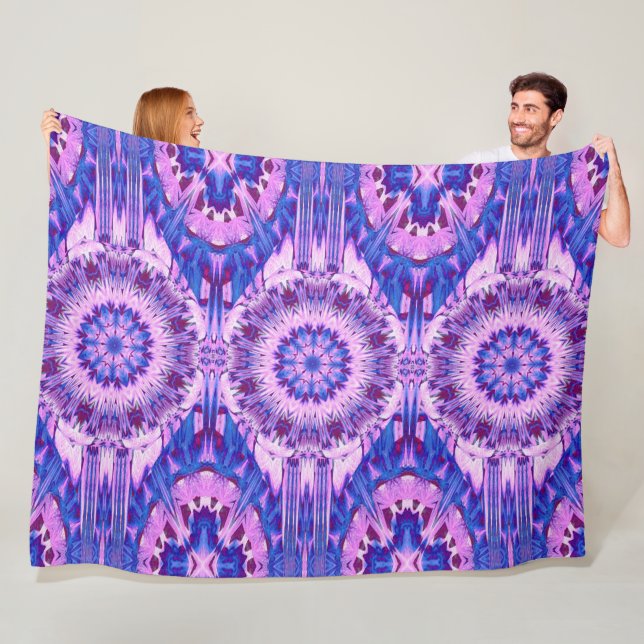 Lilies of the Valley 65 Fleece Blanket (In Situ)