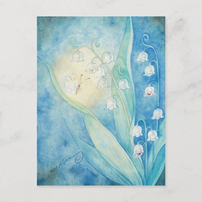 Lilies Of The Valley Art Cards (Front)