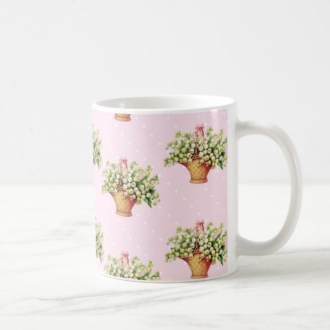 Lilies of the Valley Mug (Right)