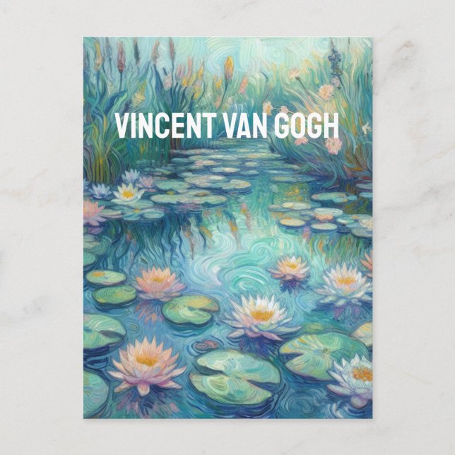 Lilies Postcard (Front)