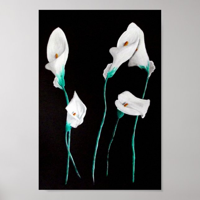Lilies Poster Print Medium 24x20 (Front)