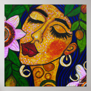 Lilikoi Kiss Poster and Downloadable Art print