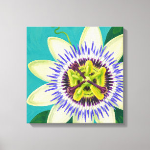 lilikoi painting canvas print