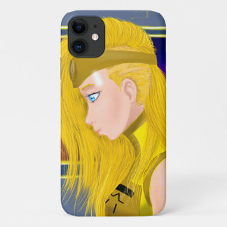 Lilin OC - Cyborg angel - Starset inspired art iPhone 11 Case
