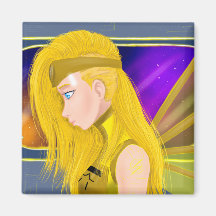 Lilin OC - Cyborg angel - Starset inspired art