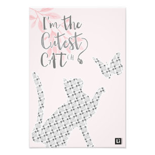 Lil'Inspirations #15 - I'm the cutest CATch Photo Print