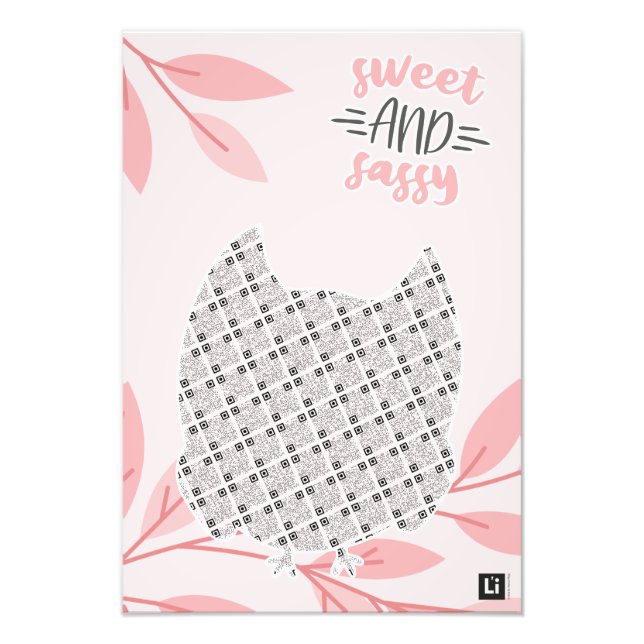 Lil'Inspirations #7 - Sweet and sassy Photo Print (Front)