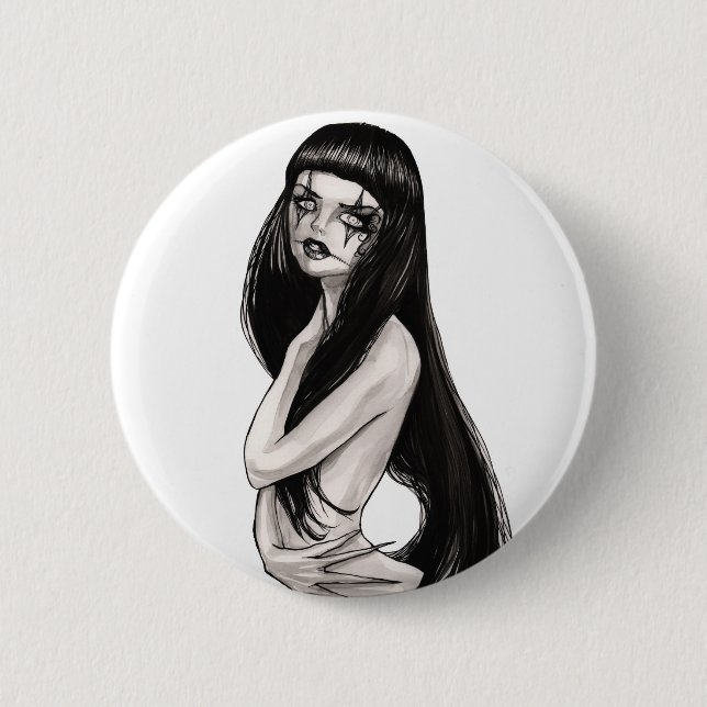 Lilith 6 Cm Round Badge (Front)