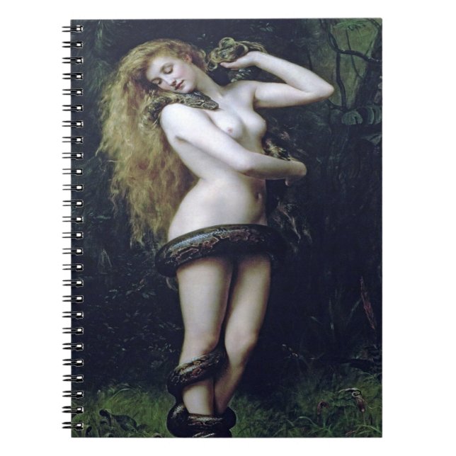 Lilith By John Collier 1887 Notebook (Front)