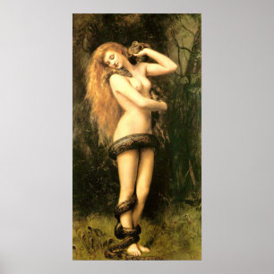 Lilith by John Collier Poster