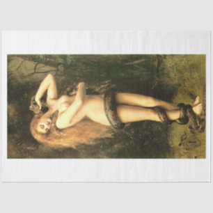 Lilith by John Collier Tissue Paper
