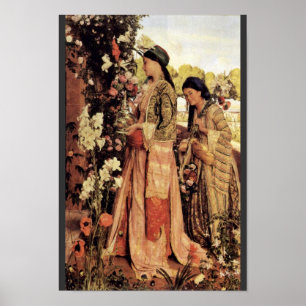 Lilium Auratum By Lewis John Frederick</ Poster