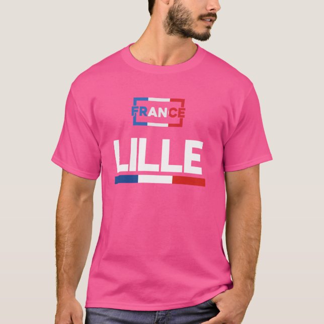 Lille Inspiring City France Vacation Travelling Wo T-Shirt (Front)