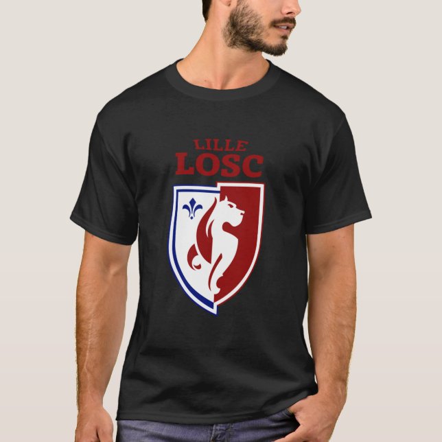 lille losc 1 Tri-blend T-Shirt (Front)