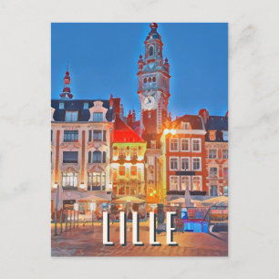 Lille Photo Vintage Postcard