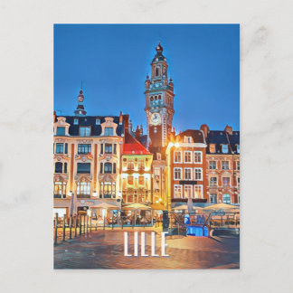 Lille Photo Vintage Postcard