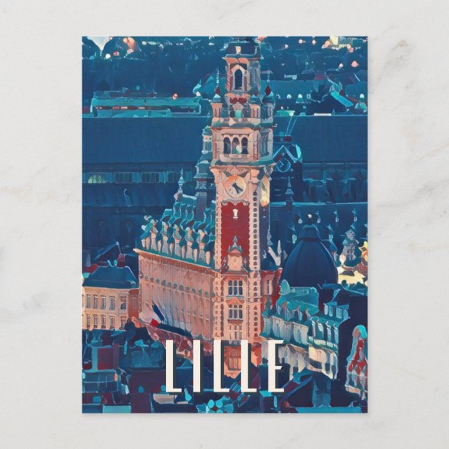 Lille Photo Vintage Postcard (Front)