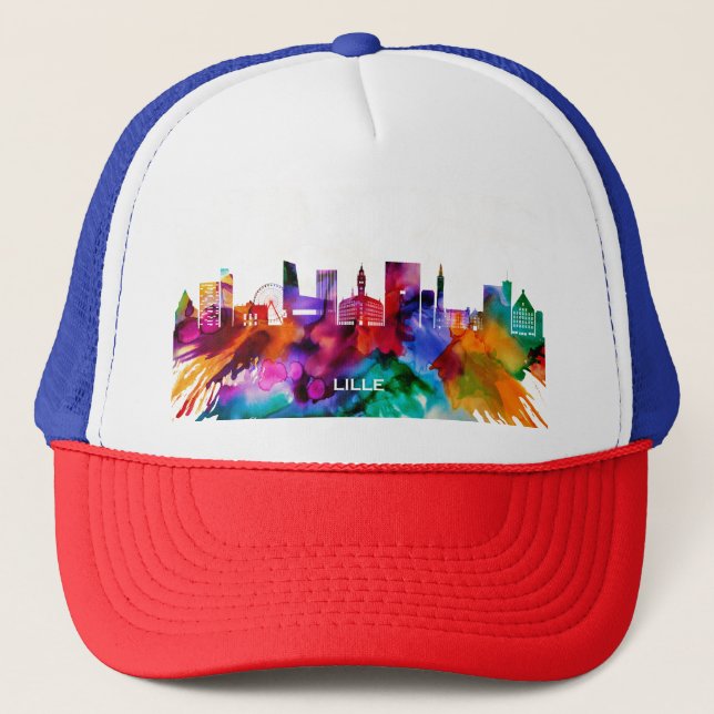 Lille Skyline Trucker Hat (Front)