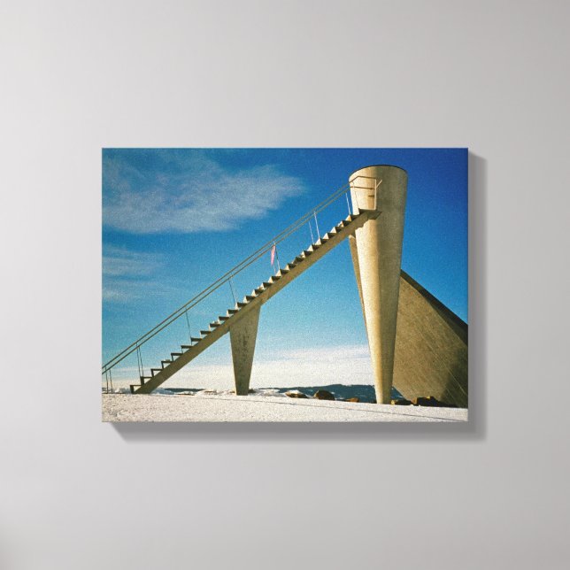 Lillehammer Norway Canvas Print (Front)