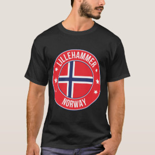 Lillehammer, Norway City T-Shirt