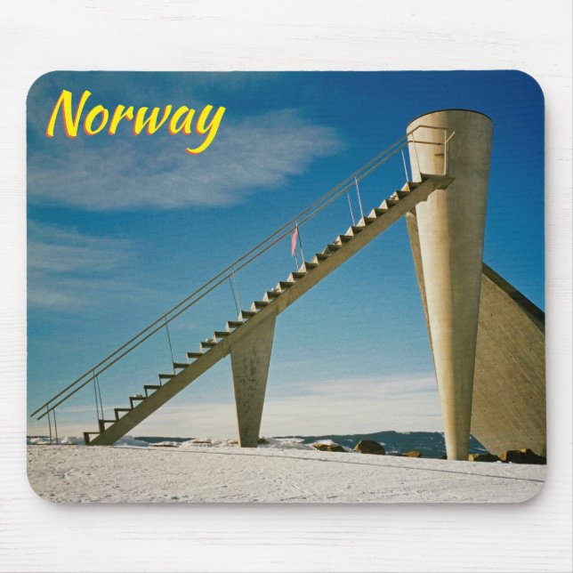 Lillehammer Norway Mouse Mat (Front)