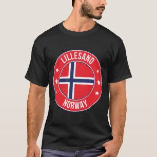 Lillesand, Norway City T-Shirt