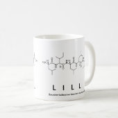 Lilli peptide name mug (Front Right)