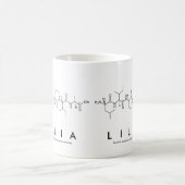 Lillia peptide name mug (Center)