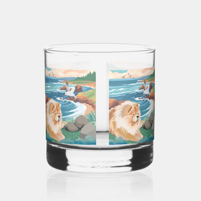 LILLIAN Chow Stemless rocks glass (Left)