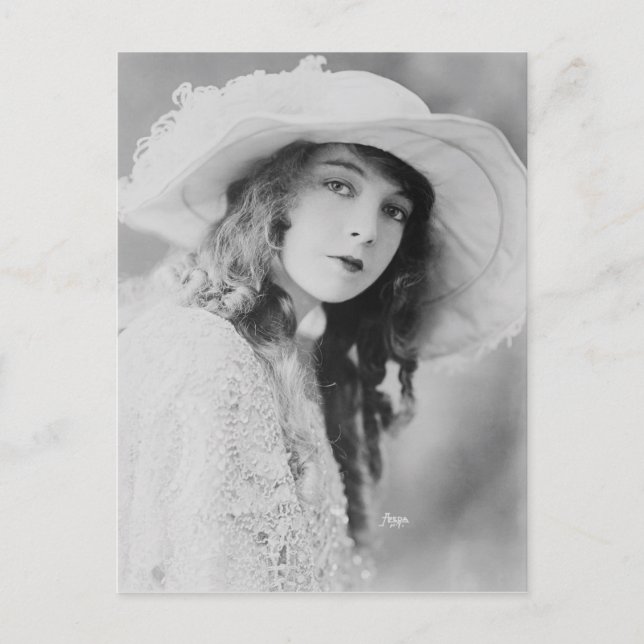 Lillian Gish Postcard (Front)