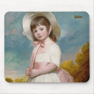 LILLIAN ~ MISS JULIANA WILLOUGHBY ~ George Romney  Mouse Mat