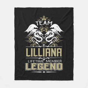 Lilliana Lilliana Dragon Lifetime Member Legend Fleece Blanket