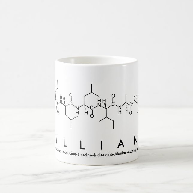 Lilliana peptide name mug (Center)