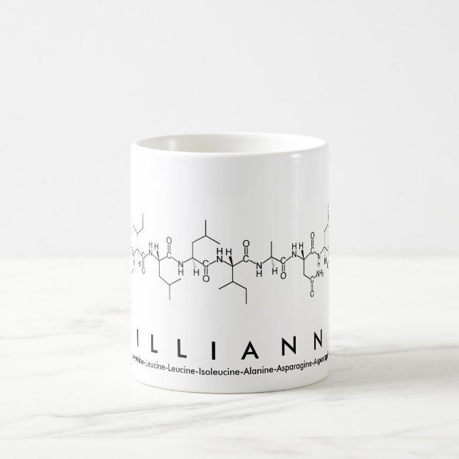 Lillianna peptide name mug (Center)