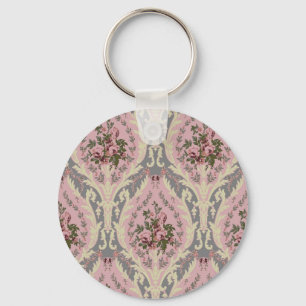 "Lillie" Wallpaper Design- Pink Key Ring