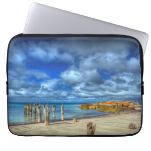 Lillies Beach   Wybalena, Flinders Island Laptop Sleeve