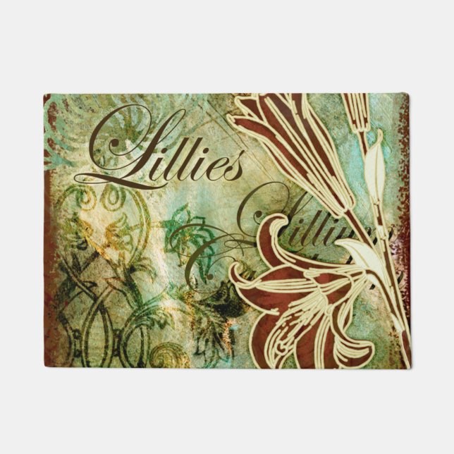 Lillies Doormat (Front)
