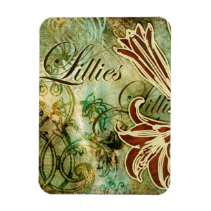 Lillies Magnet