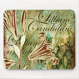 Lillium Candidum Mouse Mat