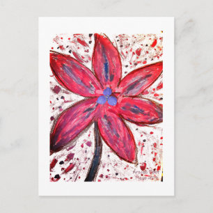 Lillium Orientale Postcard