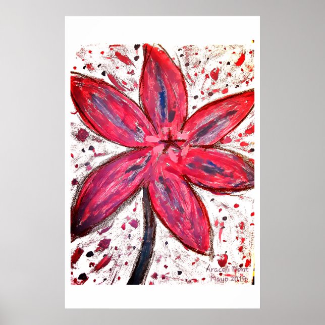 Lillium Orientale Poster (Front)