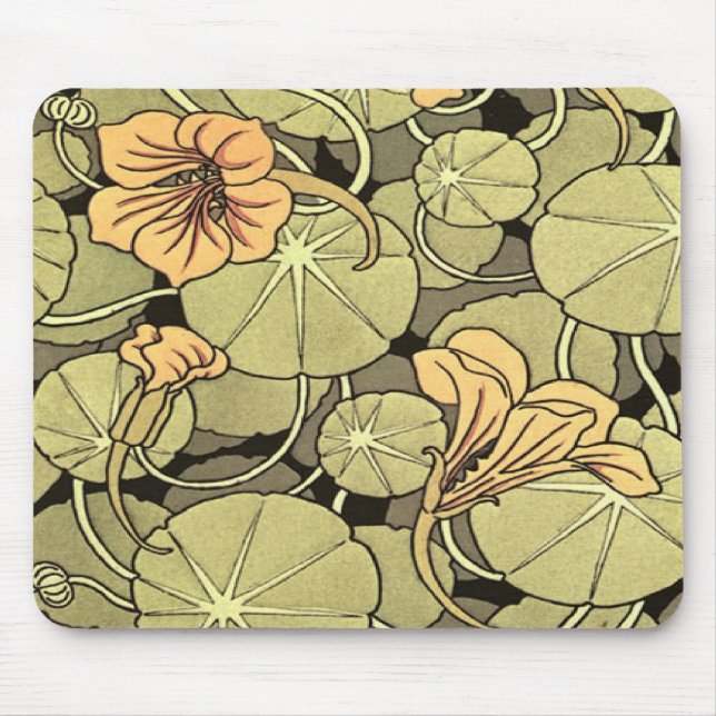 Lilly Flowers Mouse Mat (Front)