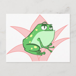 Lilly Frog Postcard