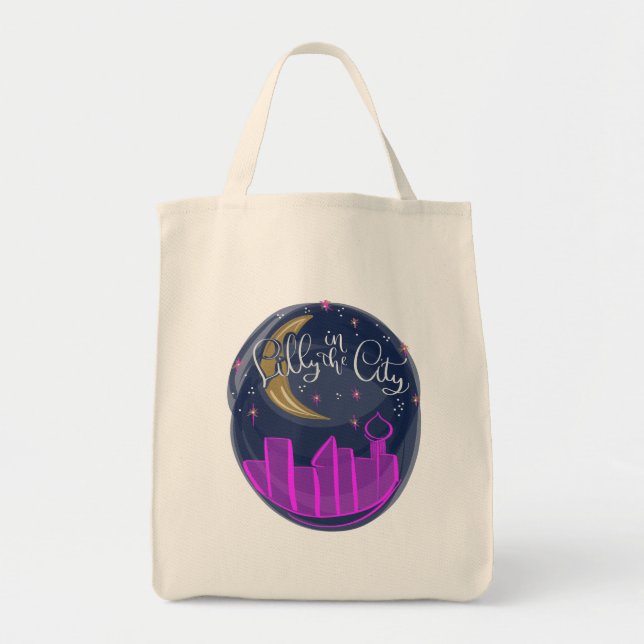 Lilly in the City Basic Logo Tote Bag (Front)