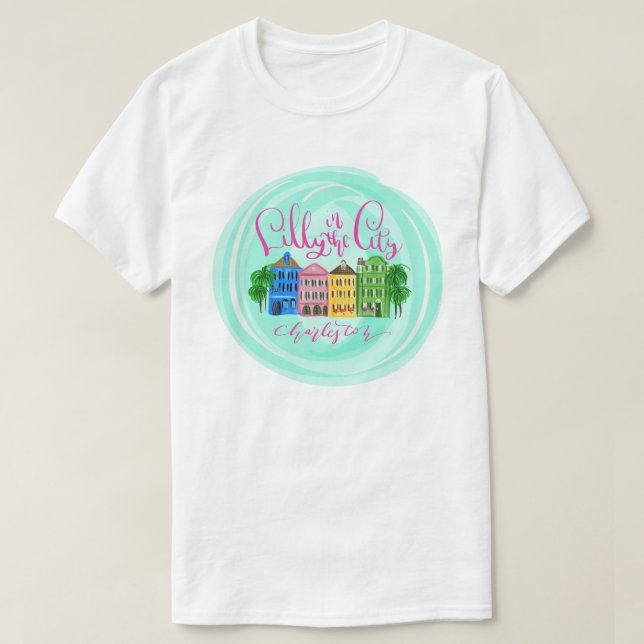 Lilly in the City - Charleston T-Shirt (Design Front)