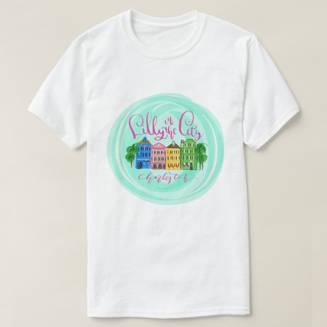 Lilly in the City - Charleston T-Shirt (Design Front)